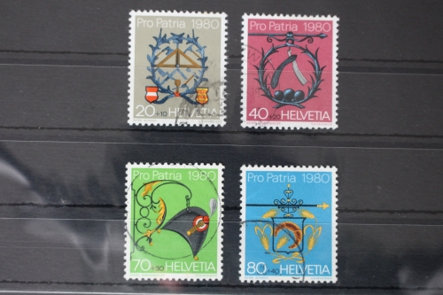 Schweiz 1176-1179 gestempelt