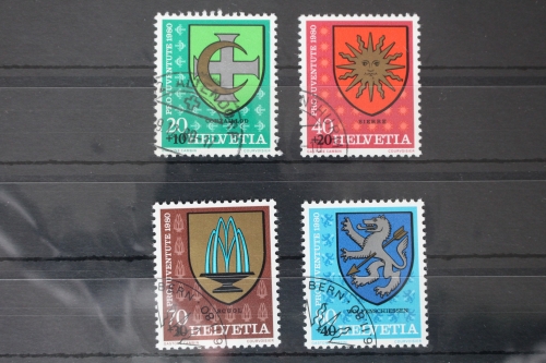 Schweiz 1187-1190 gestempelt