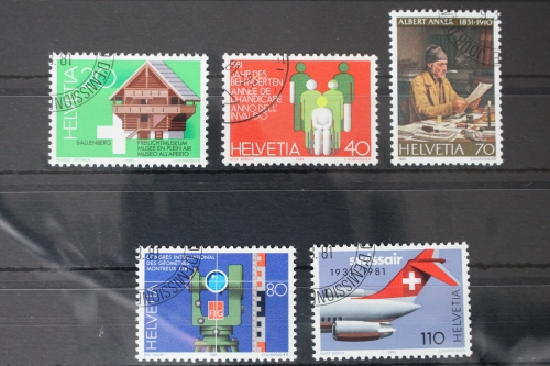 Schweiz 1191-1195 gestempelt #VZ906