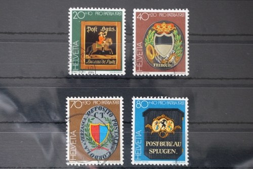 Schweiz 1199-1202 gestempelt