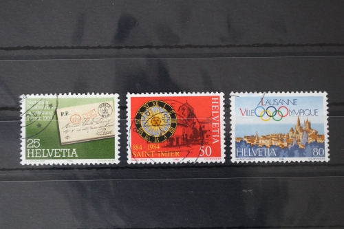 Schweiz 1267-1269 gestempelt #VZ944