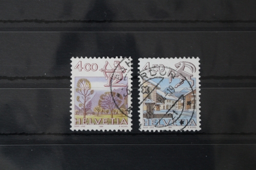 Schweiz 1265-1266 gestempelt