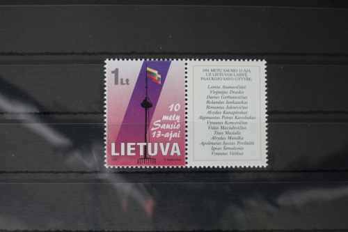 Litauen 750 Zf postfrisch #WA514