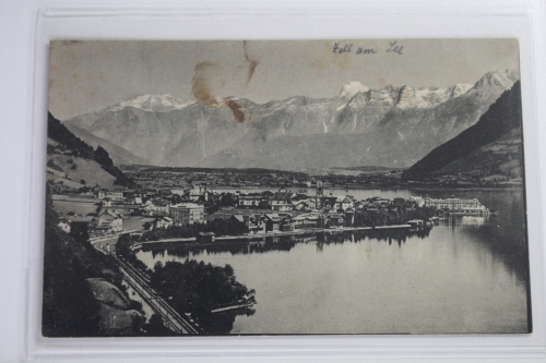 AK Zell am See g. d. stein. Meer gebraucht #PJ635