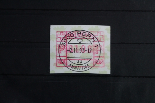 Schweiz Automatenmarken 5 gestempelt #WB543