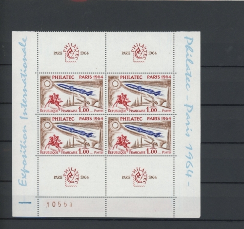 Frankreich 4er Block 1480 postfrisch