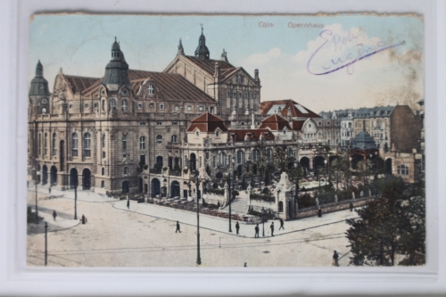 AK Köln am Rhein Opernhaus gebraucht #PK406
