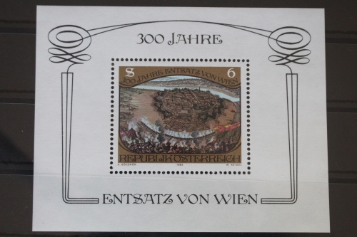 Österreich Block 6 mit 1750 postfrisch #WB136