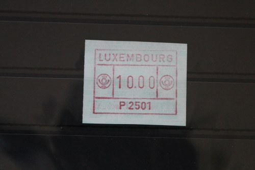 Luxemburg Automatenmarken 1 postfrisch