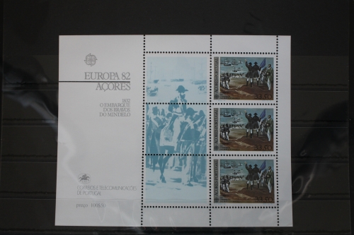 Portugal Azoren Block 3 mit 353 postfrisch #WB398