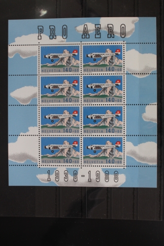 Schweiz 1369 postfrisch Kleinbogen #VY793