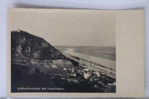 AK Kahlenbergerdorf mit Leopoldsberg ungebraucht #PK491