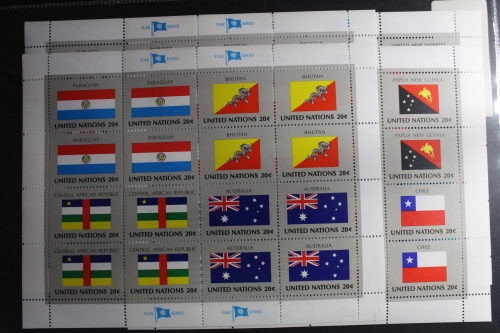 Vereinte Nationen New York 448-463 postfrisch als Kleinbogen #WG001