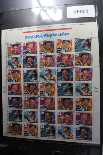 USA 2377-2383 postfrisch als Zd-Bogen #VF901