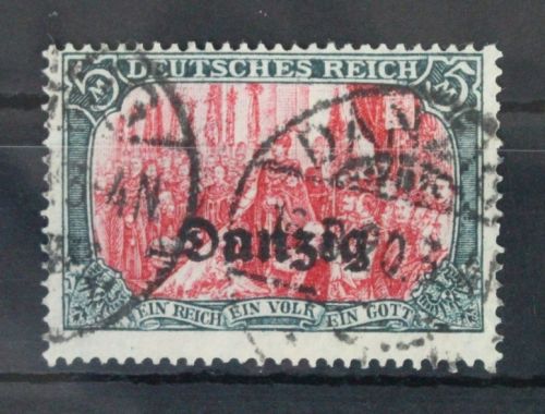 Danzig 15B gestempelt