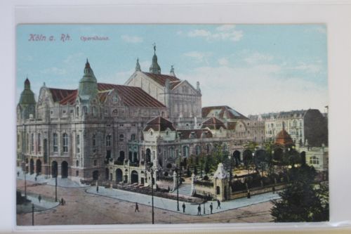AK Köln am Rhein Opernhaus ungebraucht #PK554