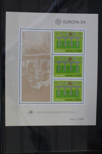 Portugal Madeira Block 5 mit 90 postfrisch #WG081