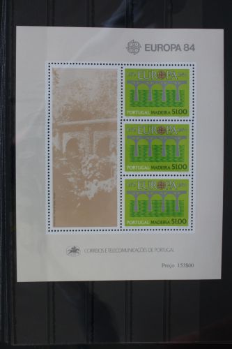 Portugal Madeira Block 5 mit 90 postfrisch #WG084