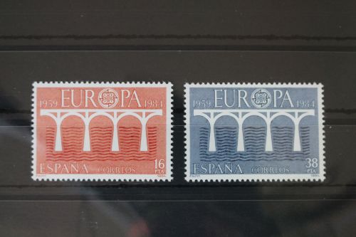 Spanien 2633-2634 postfrisch Europa #WG189