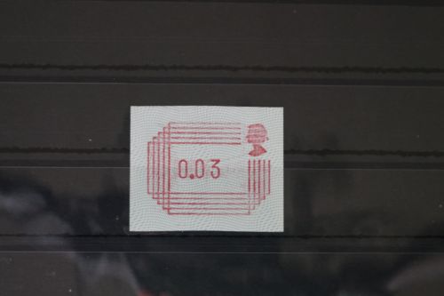 Großbritannien Automatenmarken 1 postfrisch #WG327