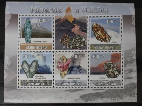 Guinea-Bissau 4432-4436 postfrisch als Kleinbogen #WE207