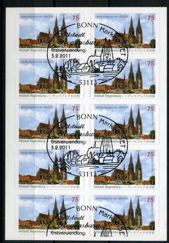 Bund Folienblatt 14 Bonn Ersttagssonderstempel #HK618