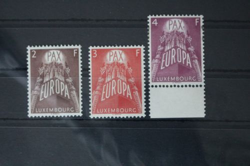 Luxemburg 572-574 postfrisch Cept Europa Union #WH054