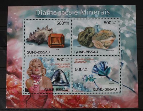 Guinea-Bissau 6155-6158 postfrisch als Kleinbogen #WD893