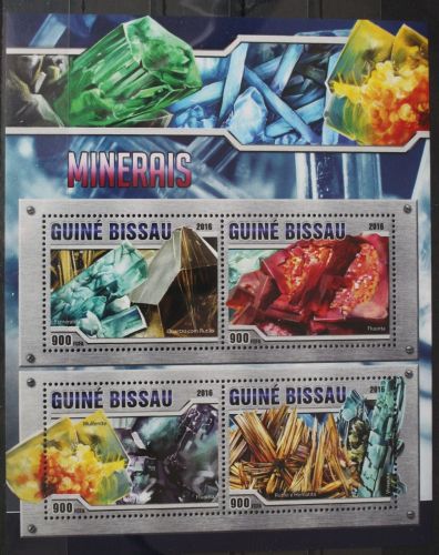 Guinea-Bissau 8584-8587 postfrisch als Kleinbogen #WD894