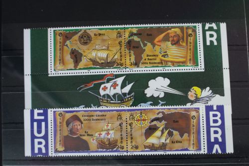 Gibraltar 638-641 postfrisch 2 Paare #WD978