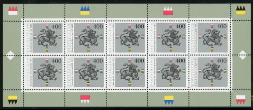 Bund Zehnerbogen 1805 postfrisch #HK679