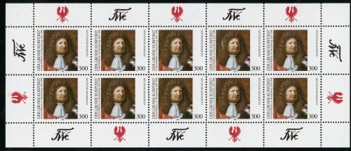 Bund Zehnerbogen 1781 postfrisch #HK682