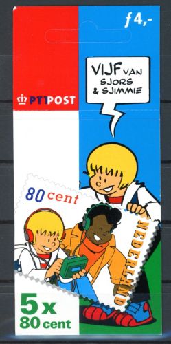 Niederlande Markenheft 61 gestempelt Comic #JM568