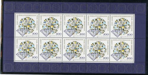 Bund Zehnerbogen 1911 postfrisch #GK500
