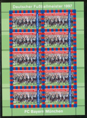 Bund Zehnerbogen 1958 postfrisch #HK693