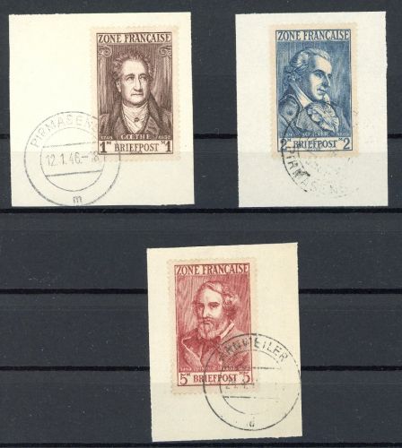 Fr. Zone Allgemeine Ausgabe 11-13 geprüft Schlegel Briefstück #HO843