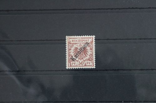 Deutsche Kolonien Karolinen 6I postfrisch geprüft Dr. Lantelme BPP #WC454