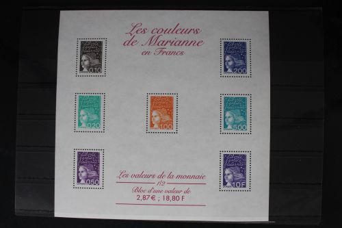 Frankreich 3233-3237, 3242, 3244 postfrisch