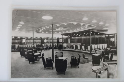 AK S.S.. Statendam Lounge, Tourists-class ungebraucht #PK846