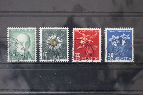 Schweiz 424-427 gestempelt Pro Juventute #WL137