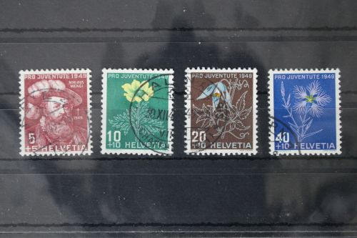 Schweiz 541-544 gestempelt Pro Juventute #WL169