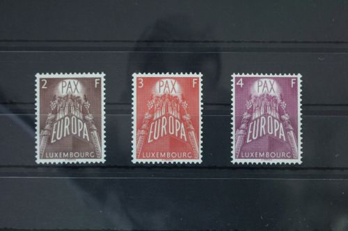 Luxemburg 572-574 gestempelt