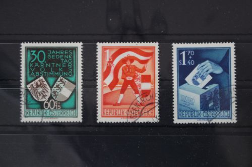 Österreich 952-954 gestempelt