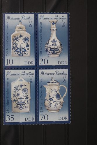 DDR 3241-3244 postfrisch Viererblock #WF706