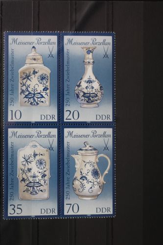 DDR 3241-3244 postfrisch Viererblock #WF711