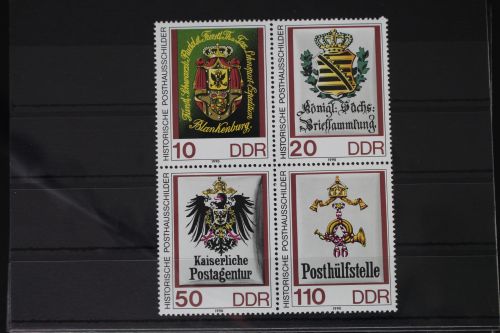 DDR 3306-3309 postfrisch Viererblock #WF796