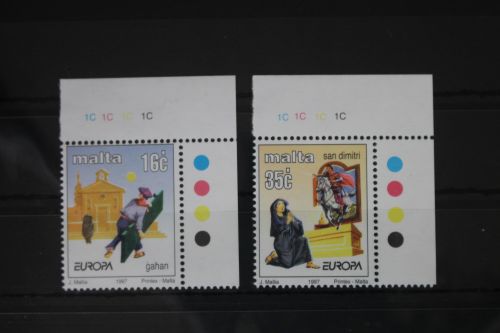 Malta 1012-1013 postfrisch Europa Sagen und Legenden #WI918