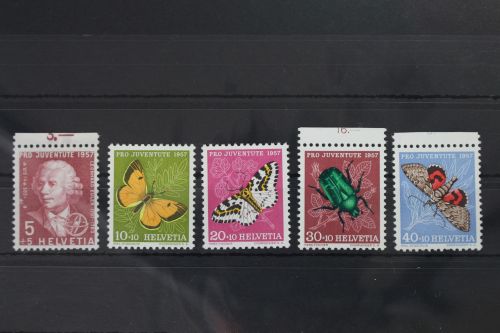 Schweiz 648-652 postfrisch Pro Juventute #WK161