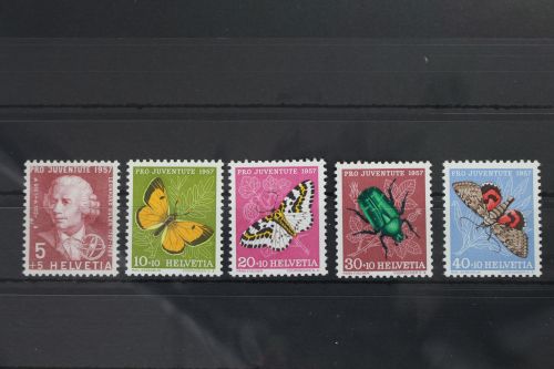 Schweiz 648-652 postfrisch Pro Juventute #WK163