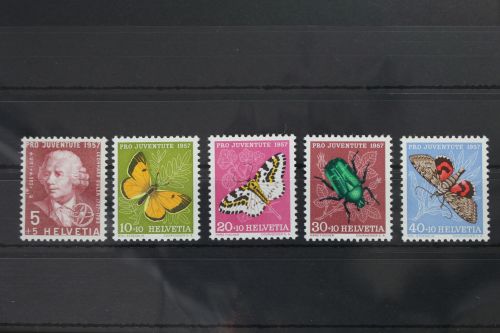 Schweiz 648-652 postfrisch Pro Juventute #WK165